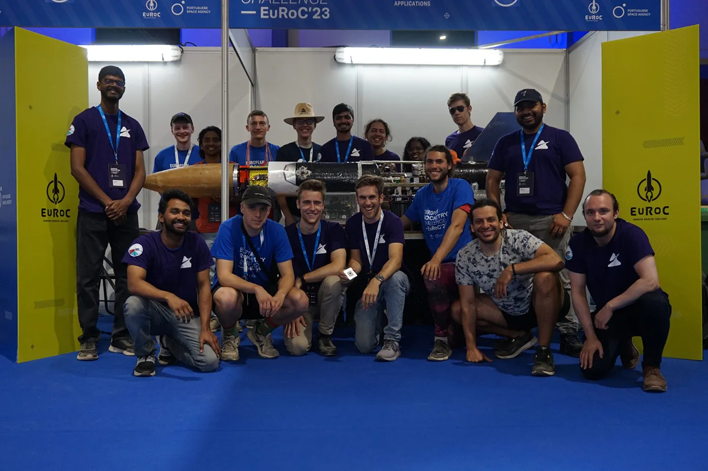 We take part in EuRoC for the first time with our rocket Karma