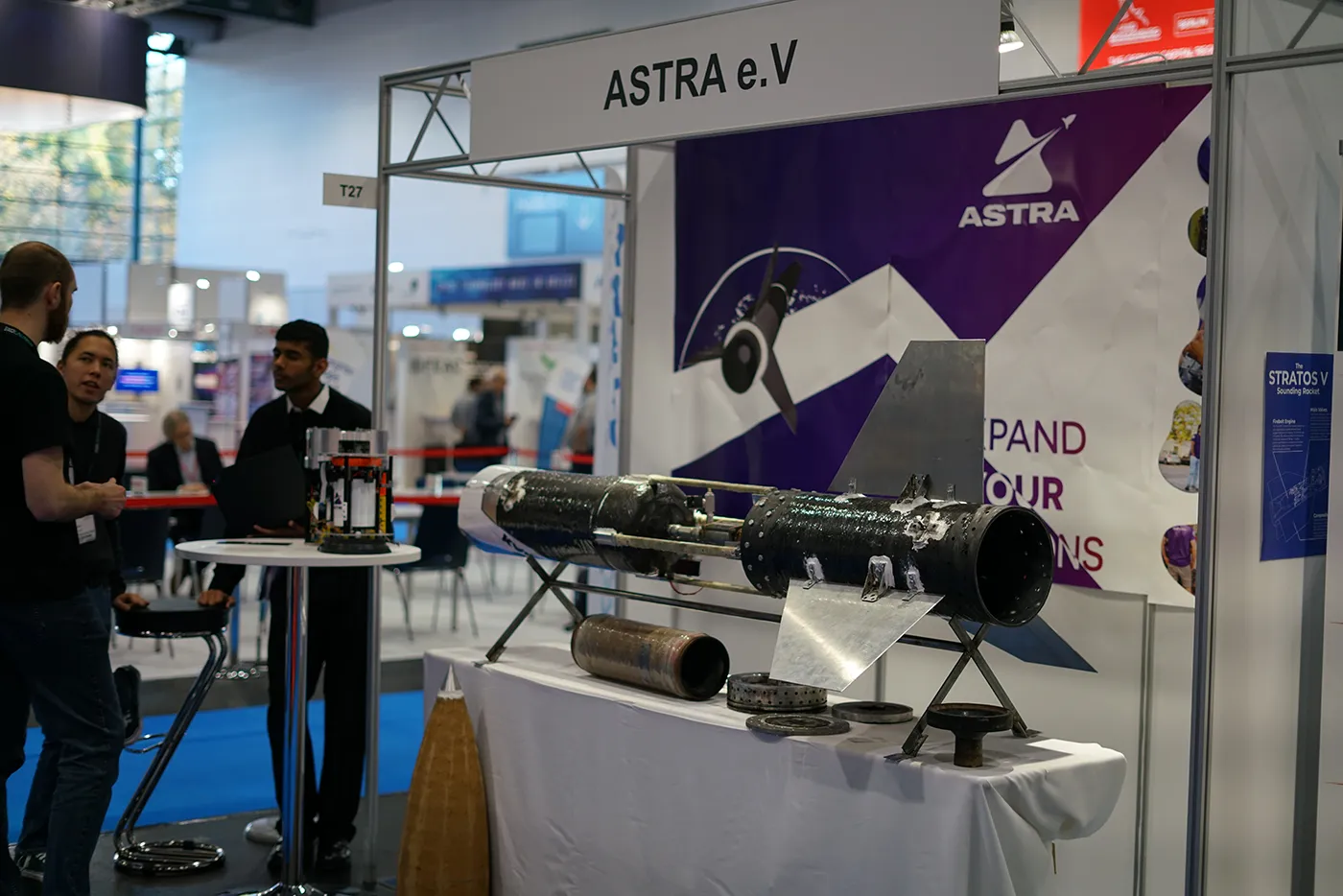 We join the Space Tech Expo for the third time